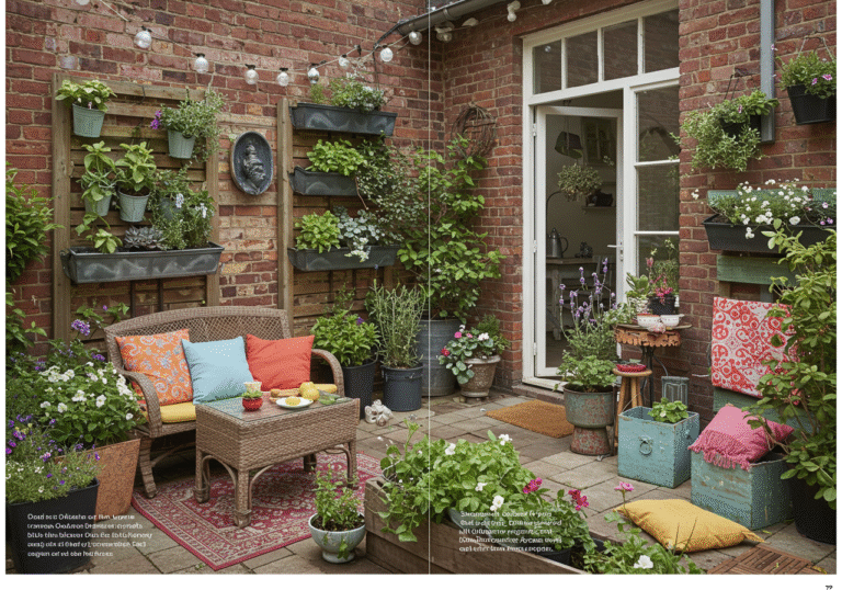 How to Transform Small Outdoor Spaces into Cozy Garden Retreats